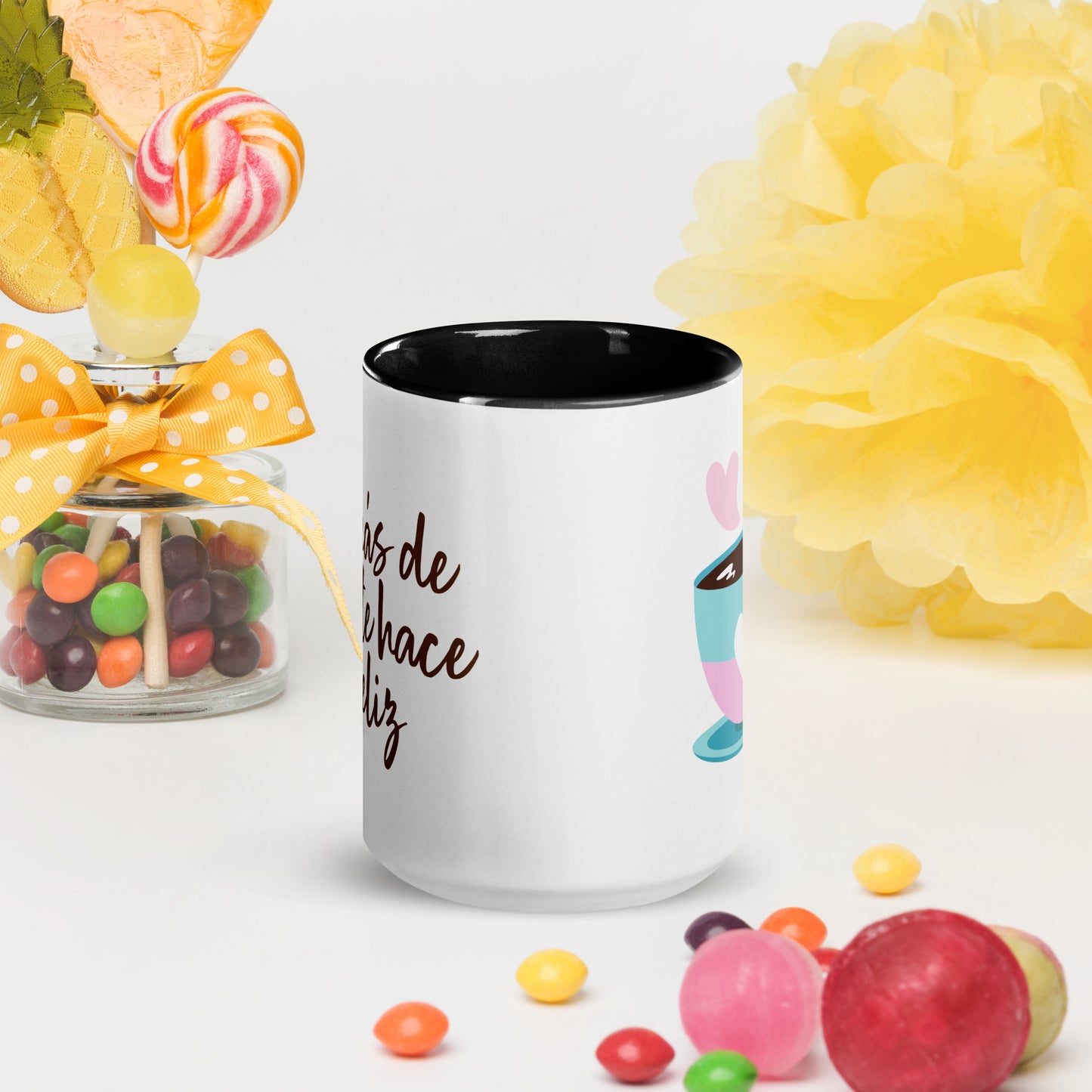 Taza Motivacional "Haz Más de lo Que Te Gusta" – Añade Alegría a tu Rutina con un Toque de Color