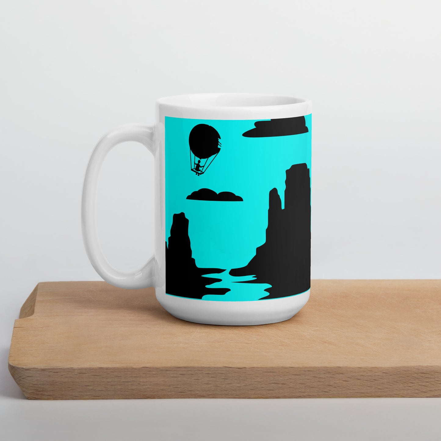 Taza Motivacional,  Frase "No te Aferres a las Cosas Pequeñas porque Dios tiene algo mas grante para tí" – Tres Tamaños Disponibles